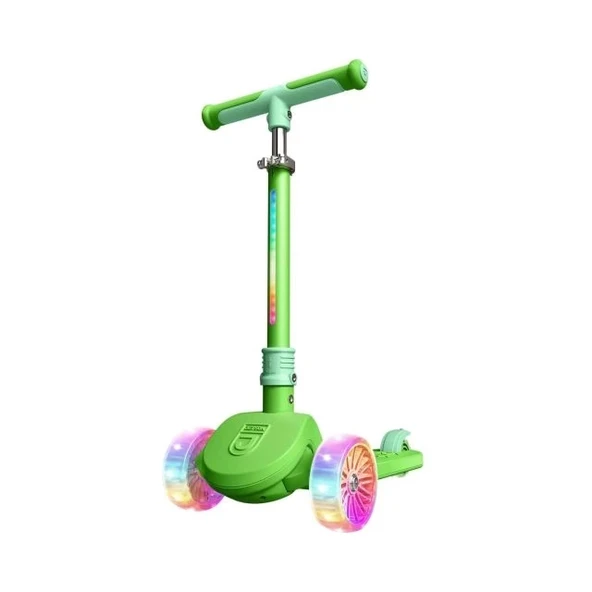Jetson Çocuk 3 Tekerlekli Işıklı Scooter Bloom Green Scooter