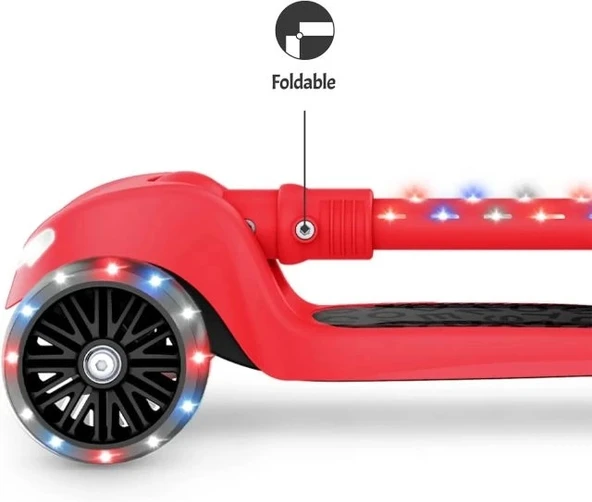 Jetson Çocuk 3 Tekerlekli Işıklı Scooter - 2