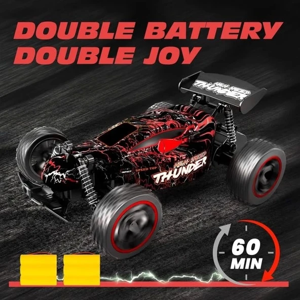 ecnock RC 2.4Ghz Yüksek Hızlı Uzaktan Kumandalı Araba - 4