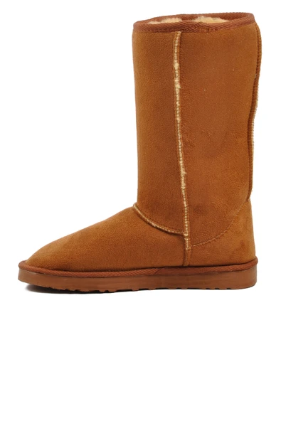 Ayakmod Taba Süet  Kadın Bot 696055 Z - Resim 2