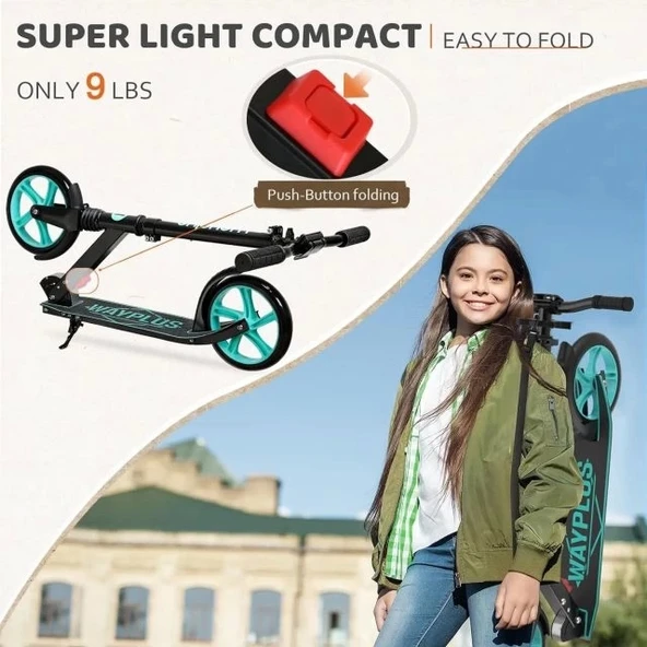 WAYPLUS Kick Scooter 6 Yaş ve Üzeri - 2