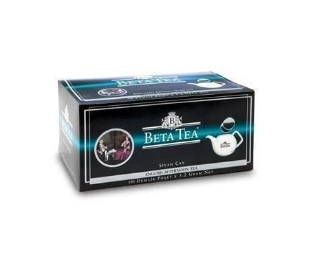 Beta English Afternoon Demlik Poşet 100 Adet (Seylan Çayı - Ceylon Tea) (Earl Grey - Bergamot - Tomurcuk Çayı)