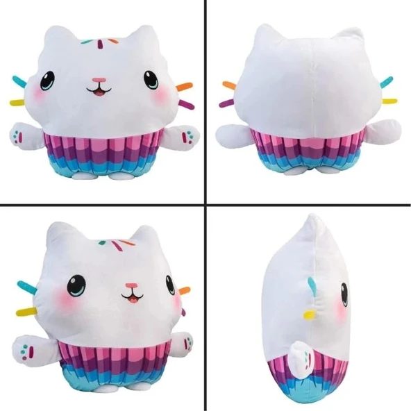 LOL Sürpriz Gabby's Dollhouse Cakey Yumuşak Peluş Sarılma Yastık - 6