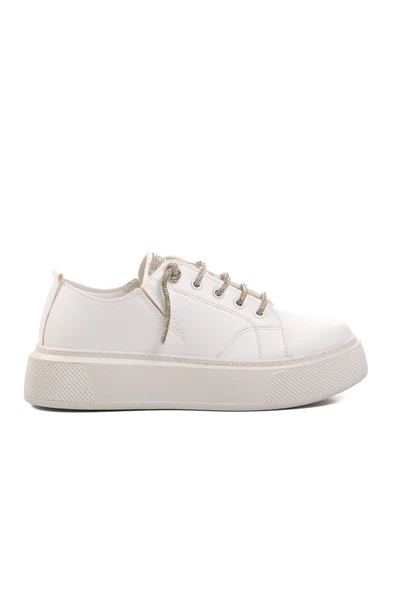 Ayakmod Beyaz Kadın Sneaker 261079 Z