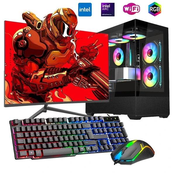 i5 13400F 16GB DDR4 1TB m2 12GB ARC B580 27" 165Hz Monitörlü Oyun Bilgisayarı ürün görseli