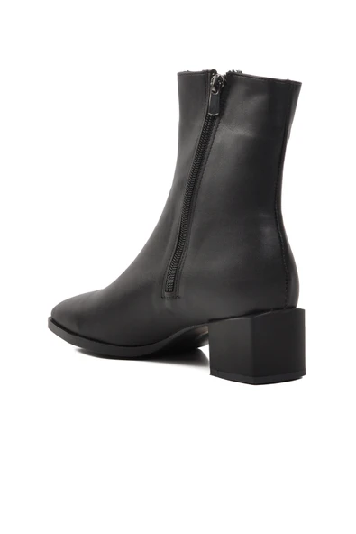 Ayakmod Siyah İçi Polarlı Kadın Bot 328116 Z - Resim 4