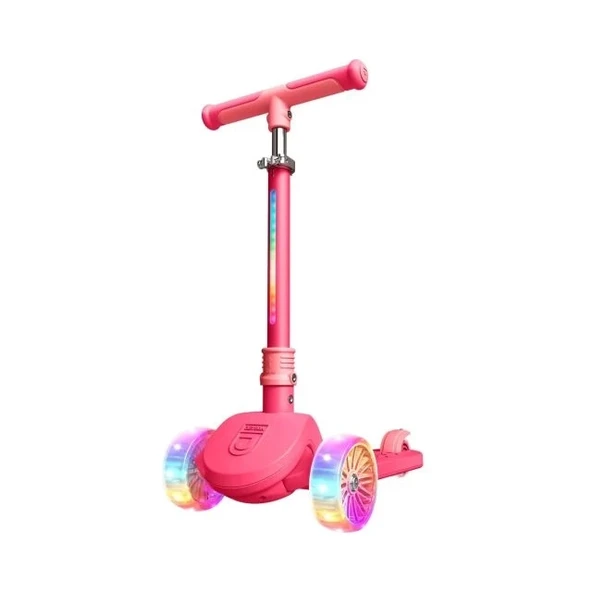 Jetson Çocuk 3 Tekerlekli Işıklı Scooter Bloom Pink Scooter