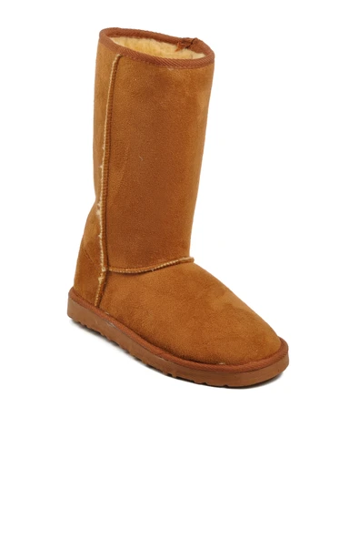 Ayakmod Taba Süet  Kadın Bot 696055 Z - Resim 3