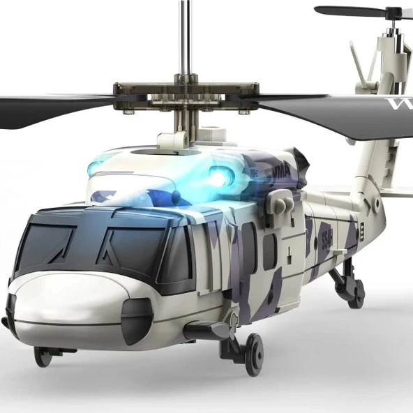 SYMA Yükseklik Tutuşlu Askeri Nakliye RC Helikopteri S52H RC Black Hawk