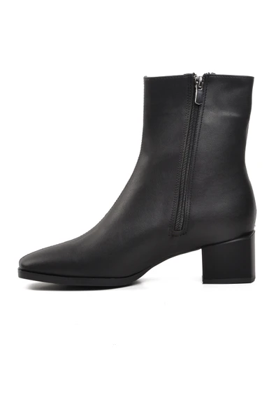 Ayakmod Siyah İçi Polarlı Kadın Bot 328116 Z - Resim 2