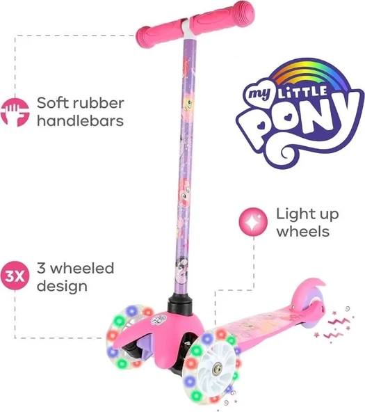 Sakar My Little Pony Dengeleyici Scooter - 3