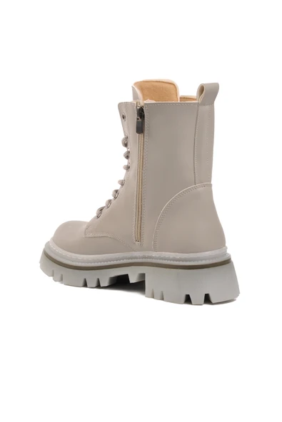 Ayakmod Gri İçi Polarlı Kadın Bot 332086 Z - 4