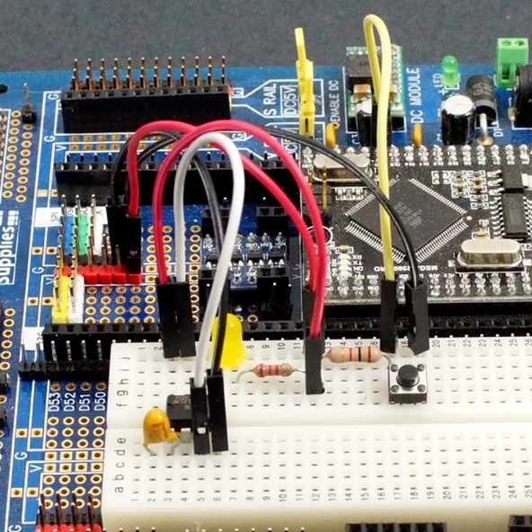 30cm 40 Pin Dişi Dişi Dupont Kablo  Ayrılabilir 2.54mm 10 Renk Breadboard Atlama Kablosu Jumper Test Prototip Deneme Devre Bağlantı Tel - Resim 8