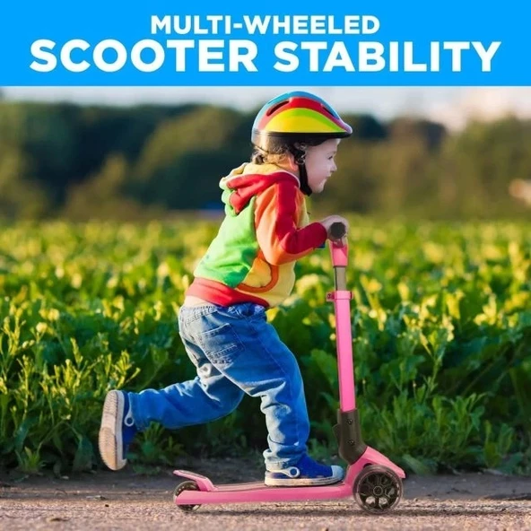 Hurtle 3 Tekerlekli Çocuklara Yönelik Katlanabilir Scooter - 7