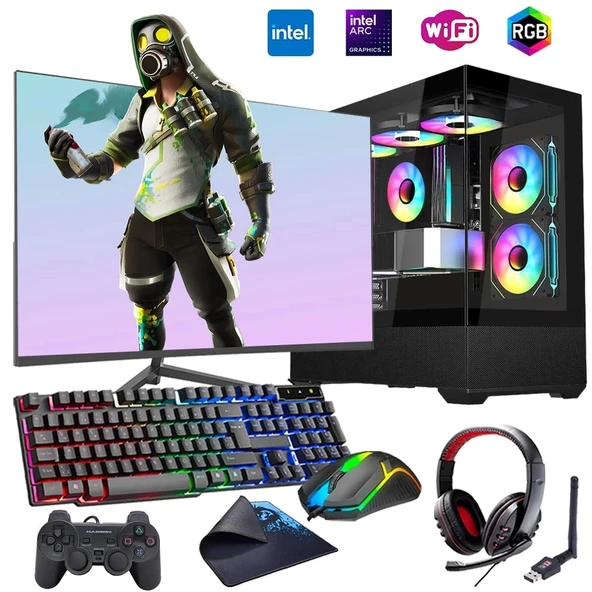 i5 13400F 16GB DDR4 1TB m2 12GB ARC B580 27" 165Hz Monitörlü Oyun Bilgisayarı (Gaming SET) ürün görseli