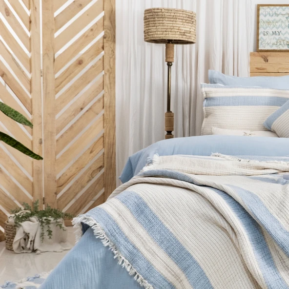 Schafer Home Enza Çeyiz Seti 8 Parça-Mavi - 12