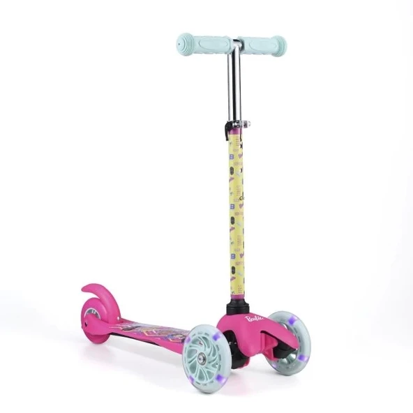 Voyager Çocuklar için  3 Tekerlek Dengeleme Scooterı Barbie