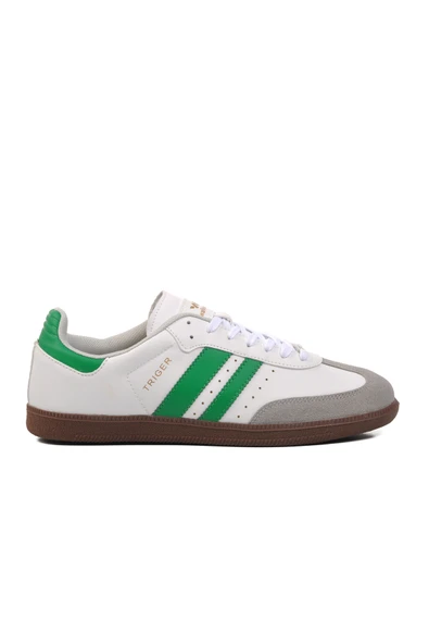 Walkway Beyaz-Yeşil  Unisex Sneaker Triger G