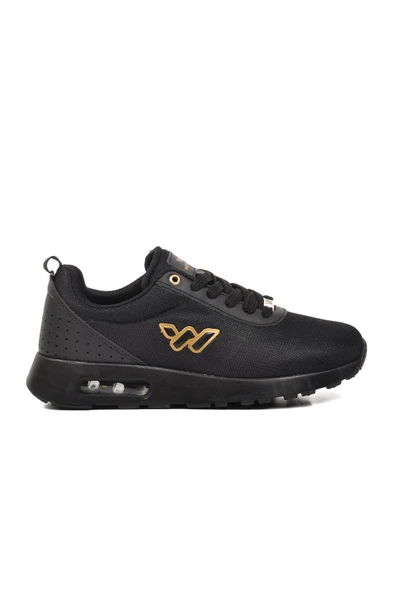 Walkway Siyah-Altın  Unisex Spor Ayakkabı Doab G