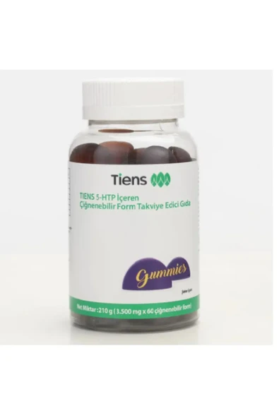 Tiens 5-htp içeren Çiğnenebilir Form Takviye Edici Gıda
