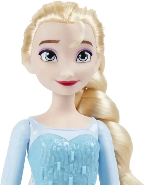 Hasbro Disney Frozen Parlayan Elsa Moda Bebeği - 8