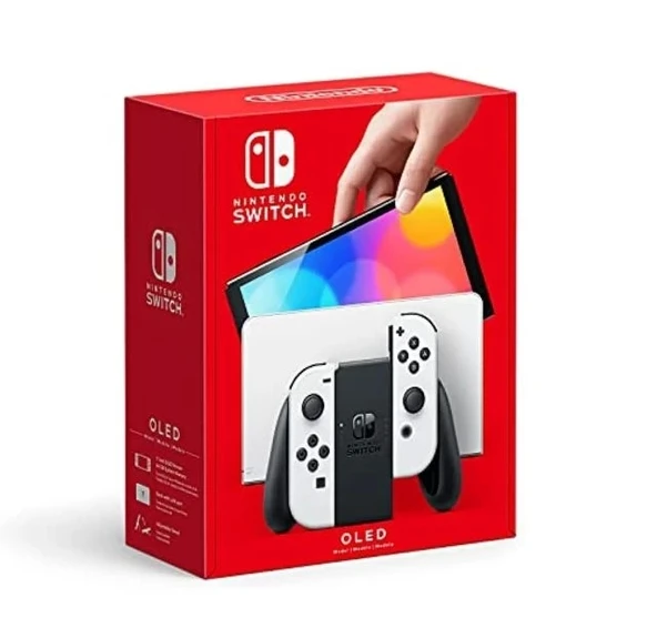 Nintendo Switch – OLED Model Joy-Con Beyaz Konsol Beyaz