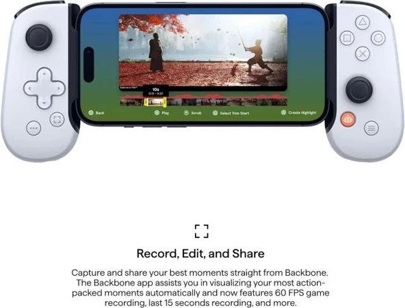 Sony Backbone One Mobile Oyun Controller For iPhone [playstation Edition] - 7