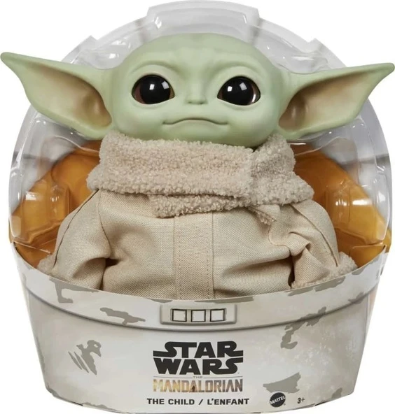 Mattel Star Wars Mandalorian Grogu Oyuncak Standard Plush