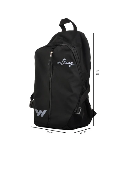 Walkway Siyah Unisex Okul Çantası Artemis Sırt Çantası - 3