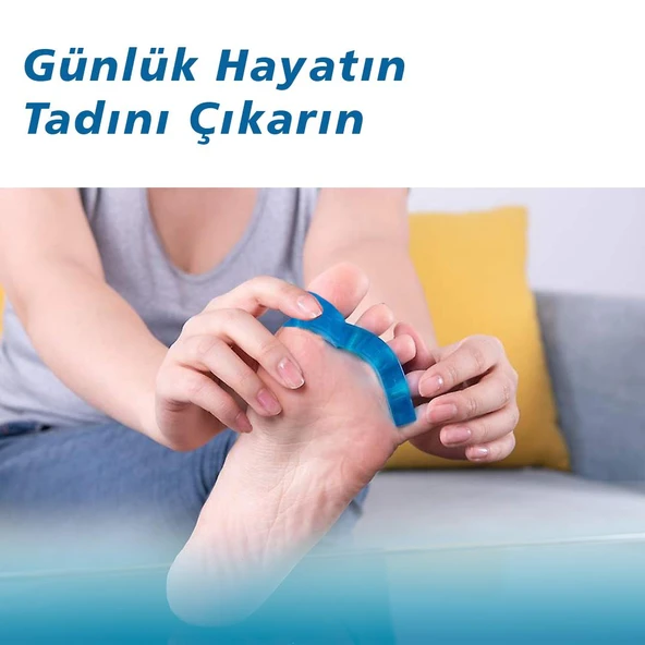 MG08 - Slikon Parmak Ayracı, Ayak Parmakları Destekleyici Slikon Parmak Ayırıcı, Yumuşak Parmak Destekleyici - 2