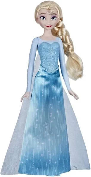 Hasbro Disney Frozen Parlayan Elsa Moda Bebeği - 2