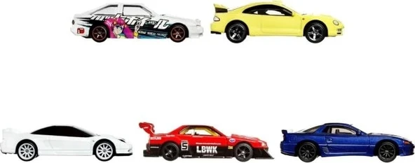 Hot Wheels Araba Kültürü Dağ Sürücüleri Tasarım Konteyner Seti - 3