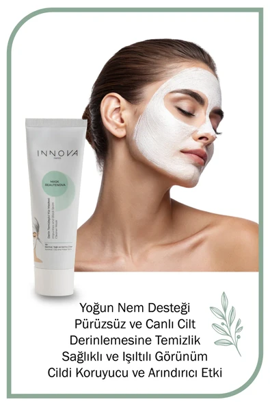 Innova Mask Beautenova Temizleyici Yüz Maskesi 60 ml - 3