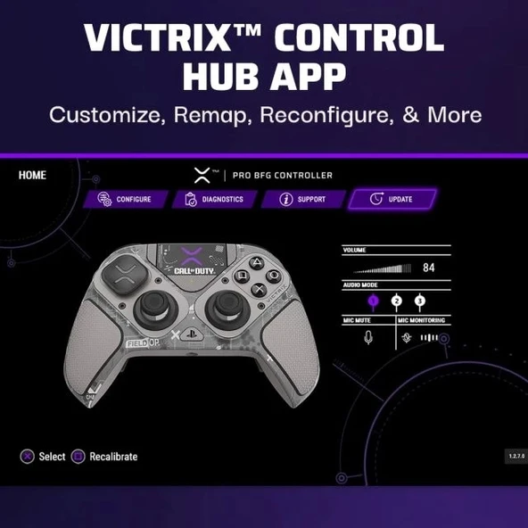 PDP Victrix Pro BFG PS5 Kablosuz Controller - 6