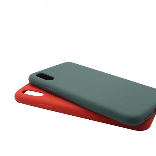 Apple iPhone XR 6.1 Kılıf Zore Silk Silikon - 5