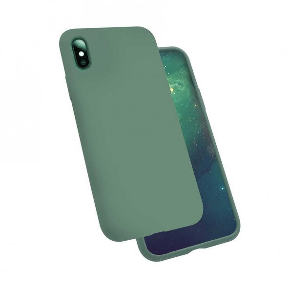 Apple iPhone X Kılıf Zore Silk Silikon - 10