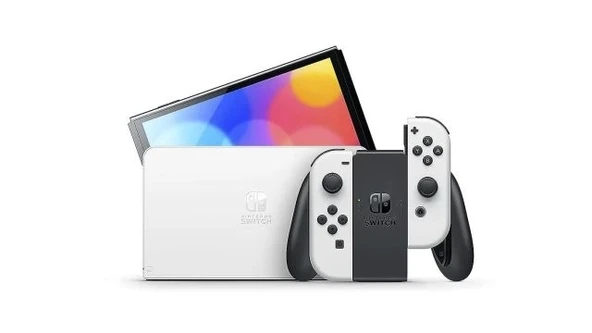 Nintendo Switch – OLED Model Joy-Con Beyaz Konsol - 2