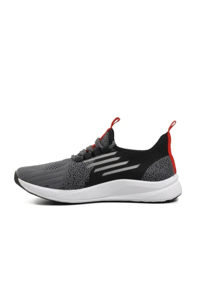 Walkway Füme-Siyah-Kırmızı  Unisex Spor Ayakkabı Ravello G - 2
