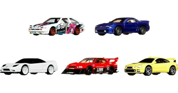 Hot Wheels Araba Kültürü Dağ Sürücüleri Tasarım Konteyner Seti Mountain Drifters