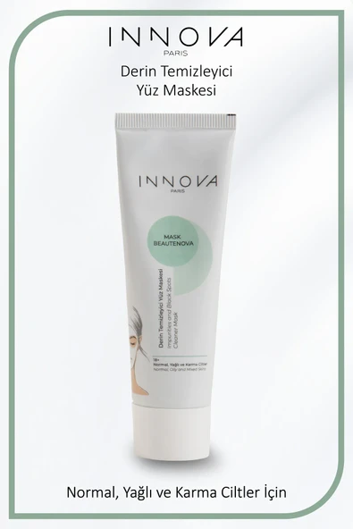 Innova Mask Beautenova Temizleyici Yüz Maskesi 60 ml - 4
