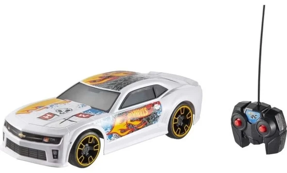 Hot Wheels Uzaktan Kumanda Arabası, Beyaz ZL1 Camaro RC Araç HW TEAM HW RC