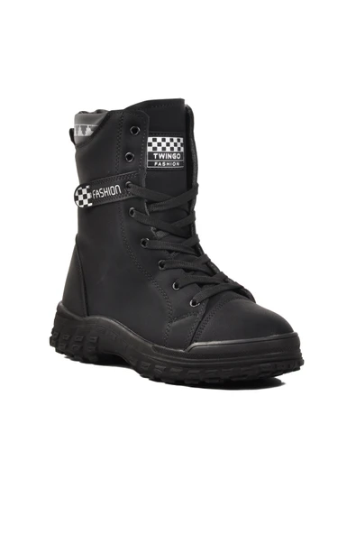 Walkway Siyah-Zümrüt  Kadın Bot Lance Z - 3