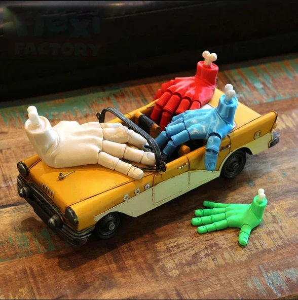 Hareketli El Figürü Flexi El - Resim 4