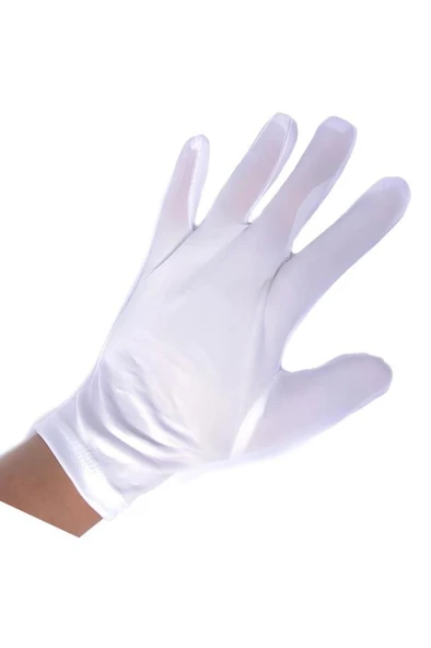 Single Sword Unisex Bando Garson Pandomim Gösteri Merasim Tören Eldiveni - 2