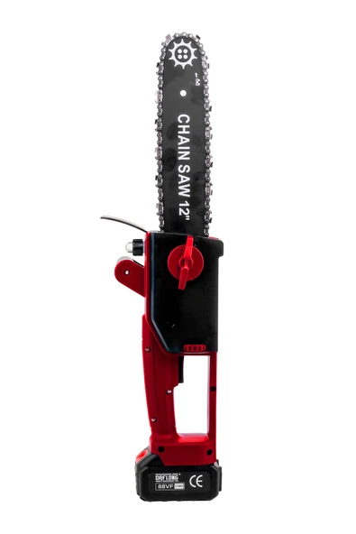 DAFLONG YENİ NESİL KÖMÜRSÜZ 12 INCH DİJİTAL GÖSTERGELİ OTOMATİK YAĞLAMALI ODUN-DAL BUDAMA MAKİNASI - 3