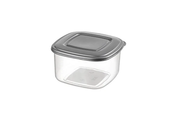 Plastik Kare Saklama Kabı No:0 - 440 ml BO802