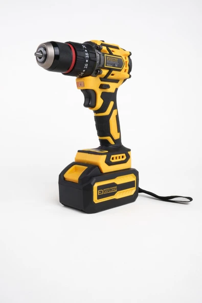 DAFLONG ÖZEL SERİ 84 PARÇA KÖMÜRSÜZ GÜCLENDİRİLMİŞ MOTOR DARBELİ ŞARJLI MATKAP-SRI - 2