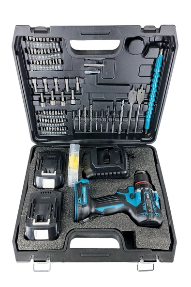 DAFLONG Pro Özel Seri Kömürsüz 84 Parça Şarjlı Matkap-mvı - 3