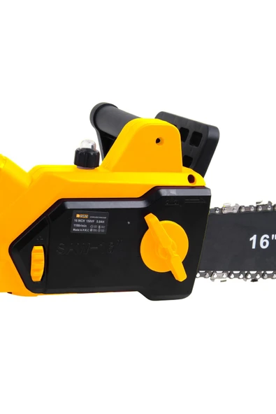 DAFLONG 4 Bataryali 2 Adet Şarj Cihazli Otomatik Yağlamali 16inch Yeni Nesil Odun Kesme 10 PİLLİ - 4