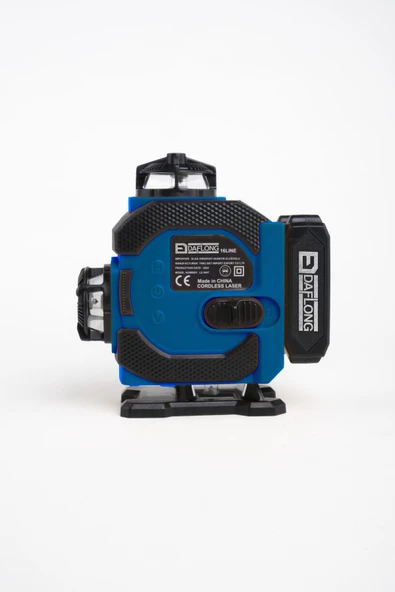 DAFLONG DİJİTAL GÖSTERGELİ TYPE-C ŞARJ GİRİŞLİ 16 YÖNLÜ LAZER-MAVİ - 2